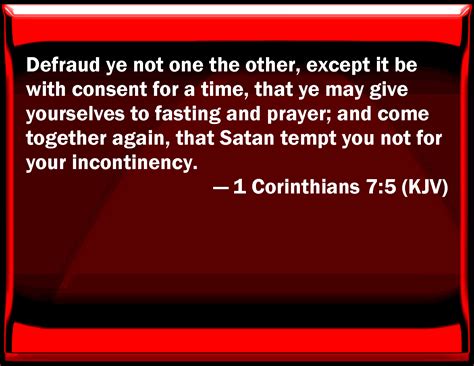 explain 1 corinthians 7:5